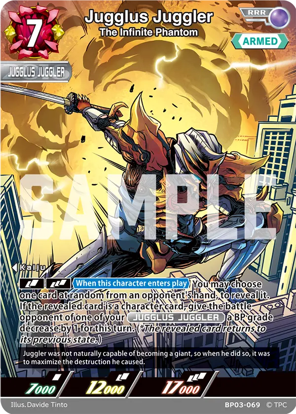 The Infinite Phantom Jugglus Juggler RRR