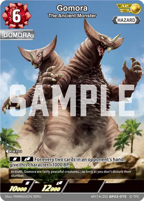 The Ancient Monster Gomora AP