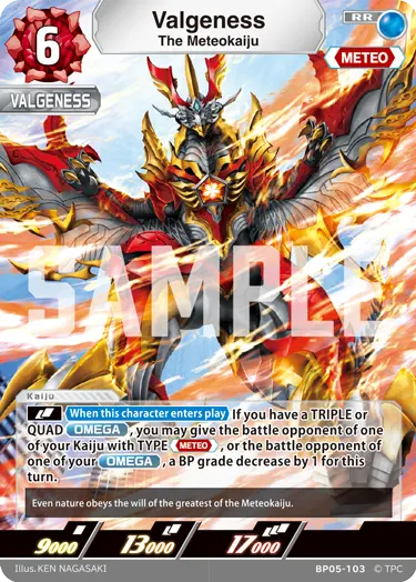 The Meteokaiju Valgeness RR