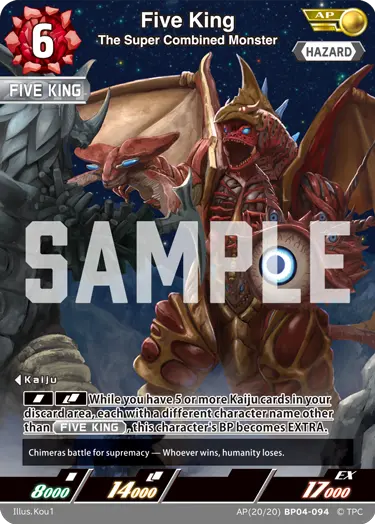 The Super Combined Monster Five King AP